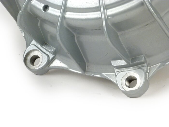 Tambor de freno trasero -CASA PERFORMANCE Octopus Multispline- Lambretta LI (Serie 3), LIS, SX, TV (Serie 3), DL, GP - Pintado plata