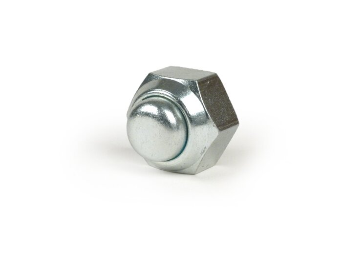 Domed cap nut M8 for rear wheel-CASA PERFORMANCE Octopus Multispline- Lambretta LI (series 3), LIS, SX, TV (series 3), DL, GP