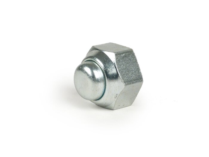Domed cap nut M8 for rear wheel-CASA PERFORMANCE Octopus Multispline- Lambretta LI (series 3), LIS, SX, TV (series 3), DL, GP