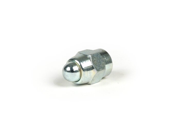 Domed cap nut M8 for brake hub studs -CASA PERFORMANCE Octopus Multispline- Lambretta LI (series 3), LIS, SX, TV (series 3), DL, GP