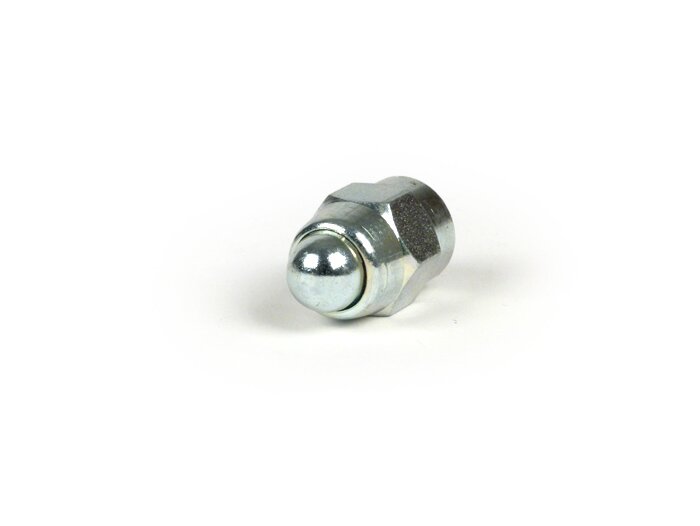 Domed cap nut M8 for brake hub studs -CASA PERFORMANCE Octopus Multispline- Lambretta LI (series 3), LIS, SX, TV (series 3), DL, GP