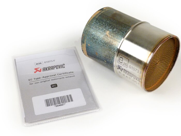 Catalizador -AKRAPOVIC- Vespa GTS/GTV 300 (2017-) Euro4 -