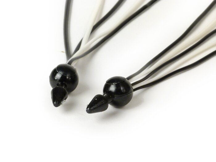 Flecos de manillar -Bola SUPERFLEX- blanco/negro
