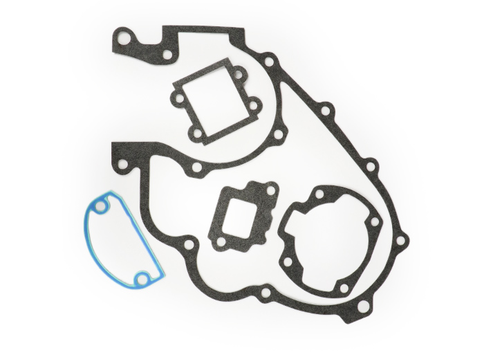 Engine gasket set -DER DICHTER- LML 150cc 5 transfer ports, reed valve, without oil pump