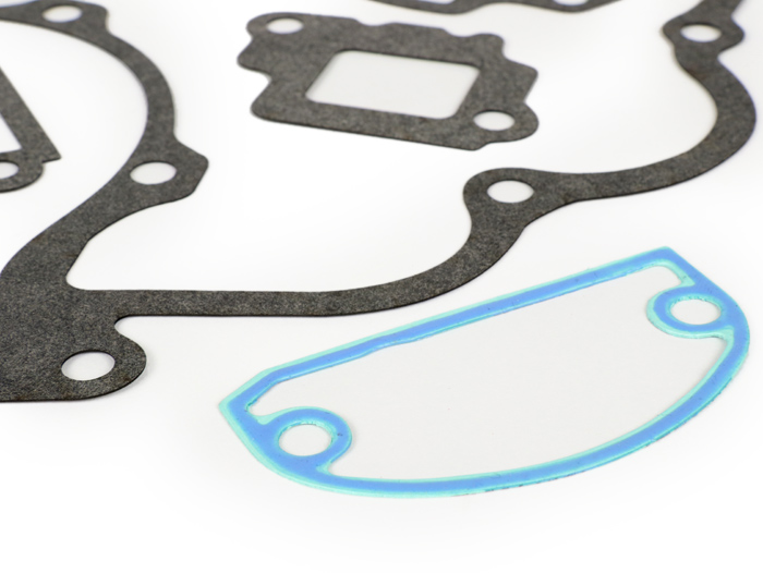 Engine gasket set -DER DICHTER- LML 150cc 5 transfer ports, reed valve, without oil pump