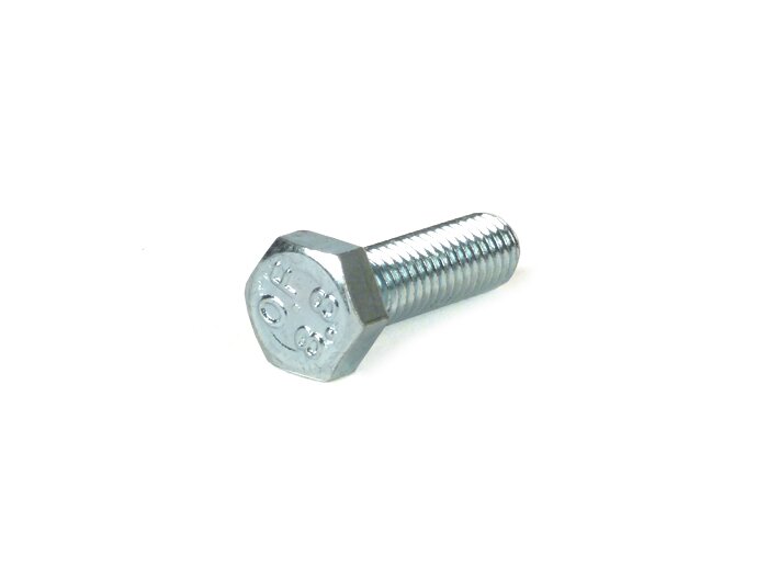 Sekrup -DIN 933- M5 x 16mm (kekuatan 8,8) - digunakan untuk memasang spakbor bagian atas Vespa Smallframe / Largeframe V50, 50N, PV, ET3, Rally, Sprint, GT, GTR, TS, Lambretta