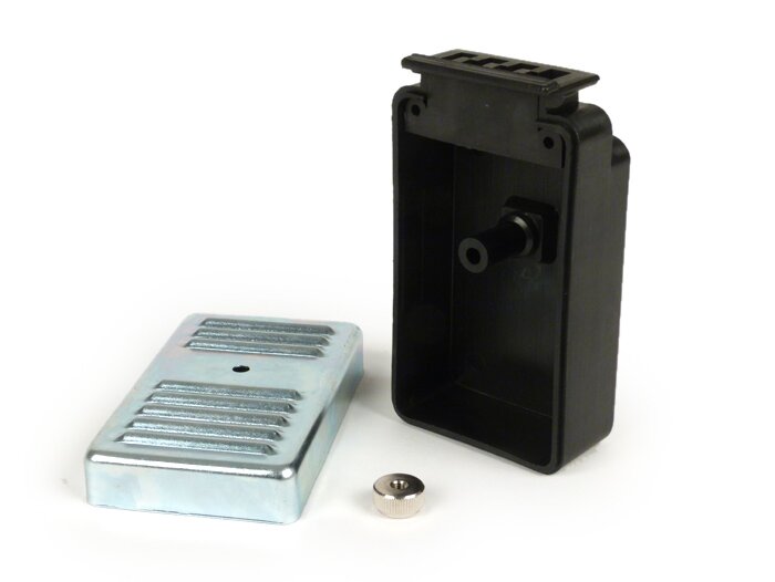 Voltage regulator housing (empty) -CASA LAMBRETTA- Lambretta (Serie 2, Serie 3) - 4-polige Zündung