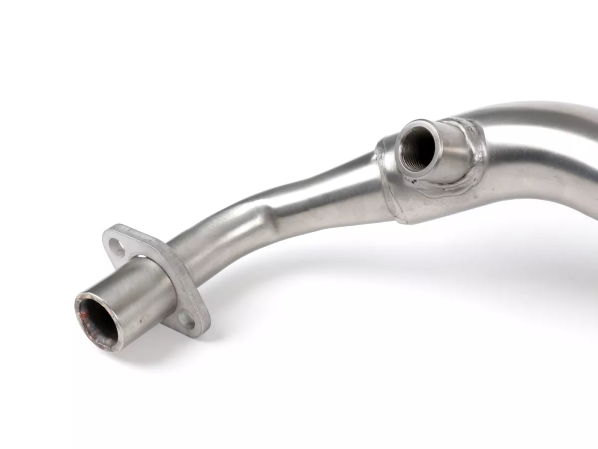 Knalpot -REMUS (dengan konverter katalitik) Ø = 65mm- Vespa Vespa Primavera 125-150ie 3V iGet (2016-, Euro 4), Vespa Sprint 125-150ie 3V iGet (2016-, Euro 4) - Baja tahan karat perak