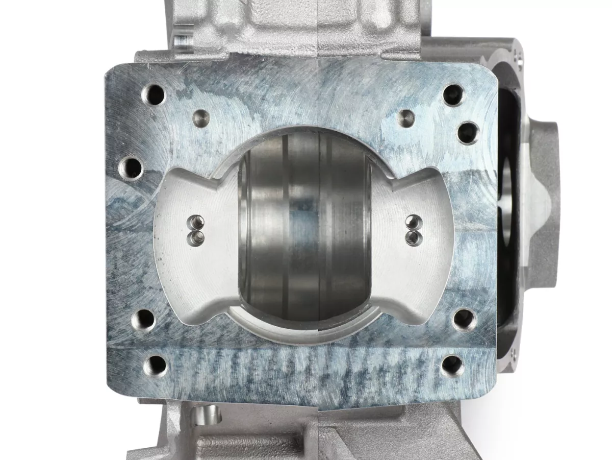 Cárter motor -EGIG PERFORMANCE / FABBRI- para cilindro Quattrini M200 - Vespa V50, V90, SS50, SS90, V50 SR, PV125, ET3, PK50 S/XL, PK50 S/XL, PK80 S/XL, PK125 S/XL, PK125 ETS