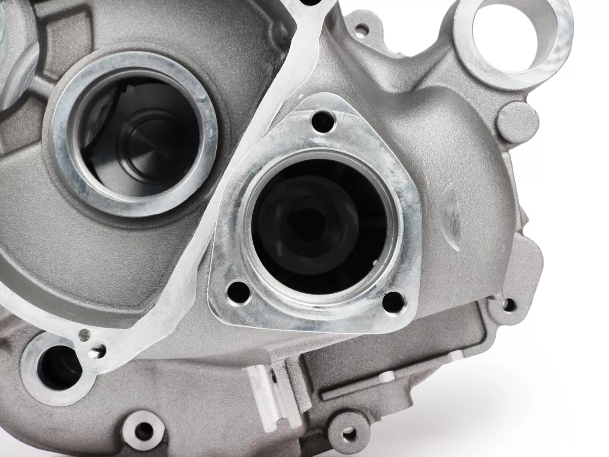 Cárter motor -EGIG PERFORMANCE / FABBRI- para cilindro Quattrini M200 - Vespa V50, V90, SS50, SS90, V50 SR, PV125, ET3, PK50 S/XL, PK50 S/XL, PK80 S/XL, PK125 S/XL, PK125 ETS