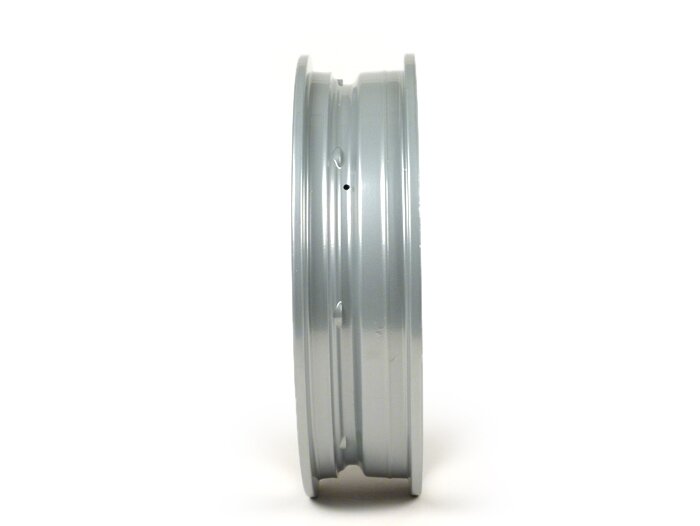 Cerchio -FA ITALIA, tubeless, Octopus, alluminio 2.10-10 pollici- Lambretta LI Serie 1-3, LI S, SX, TV Serie 2-3 - Argento