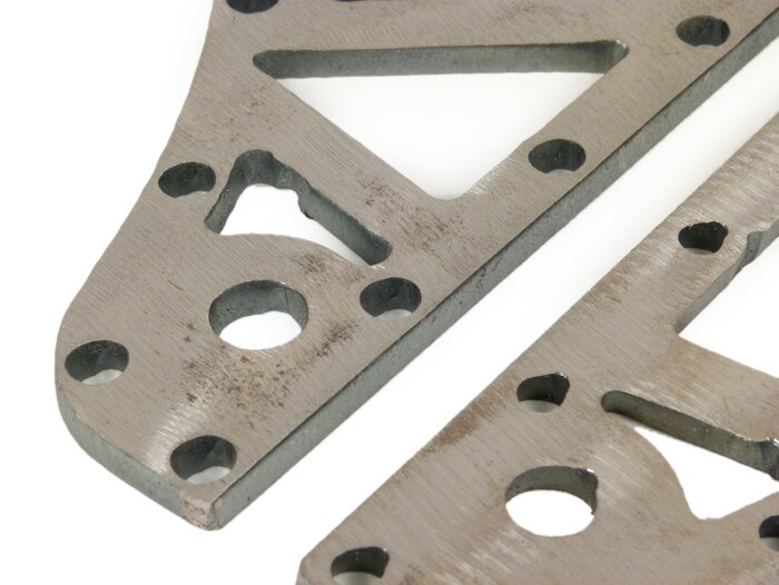 Placa de refuerzo para bastidor -PLC CORSE- Vespa PX, Rally, Sprint, TS, GT, GTR, GL, SS180, GS160)