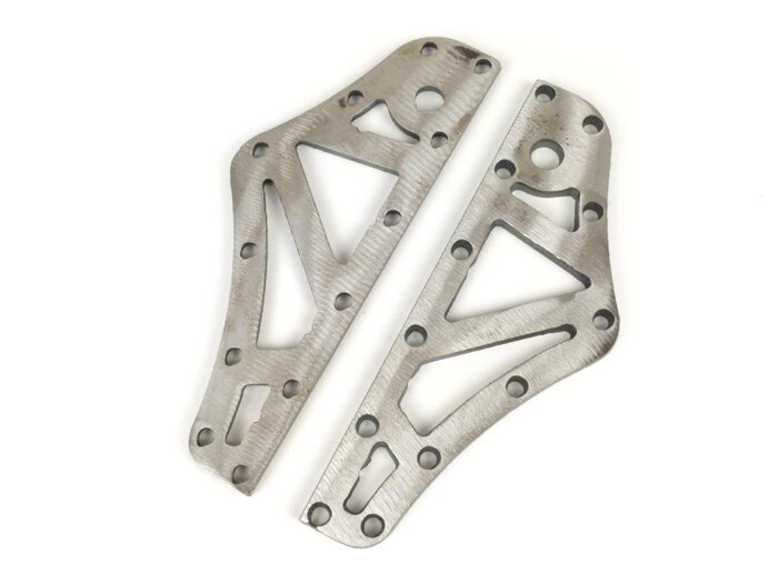 Placa de refuerzo para bastidor -PLC CORSE- Vespa PX, Rally, Sprint, TS, GT, GTR, GL, SS180, GS160)