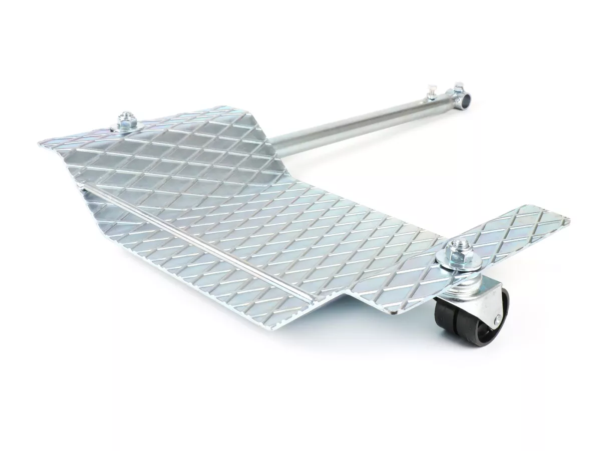 Scooter dolly add-on (for rear wheel) -BGM PRO- Vespa Smallframe/Largeframe/Wideframe, Lambretta (series 1-3) - V50, V90, PV, ET3, PK, PX, T5 125cc, Rally, Sprint, GT, GTR, SS180, GL, Super, GS160, VNA, VNB, VBA, VBB, V1-V15, V30-V33, VN, VM, VU, VL, VB,