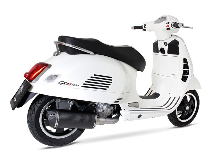 Exhaust -REMUS (with catalyser) Ø65mm RSC- Vespa GTS 300ie SUPER (ZAPMA33) - (Euro 4, 2016-) - carbon