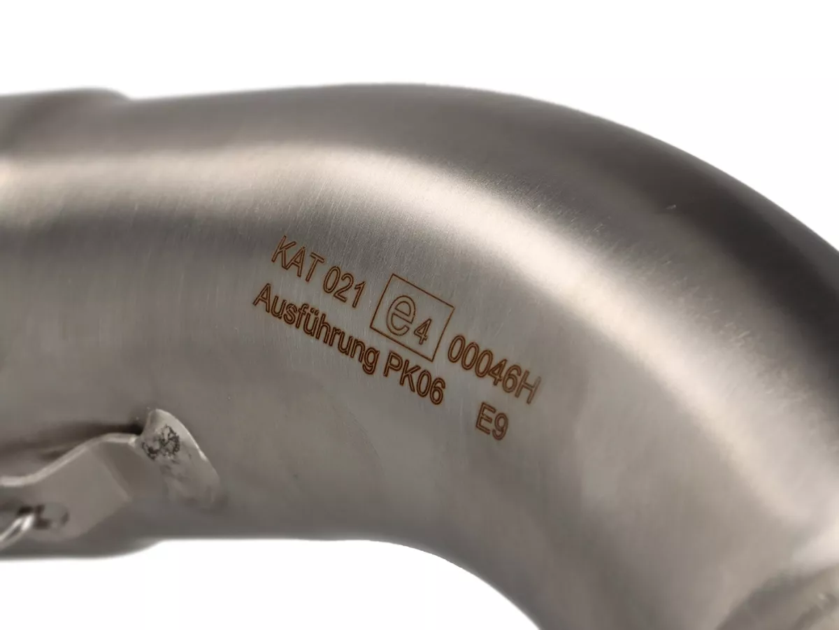 Escape -REMUS (con catalizador) Ø65mm RSC- Vespa GTS 300ie SUPER (ZAPMA33) - (Euro 4, 2016-) - Acero inoxidable plateado