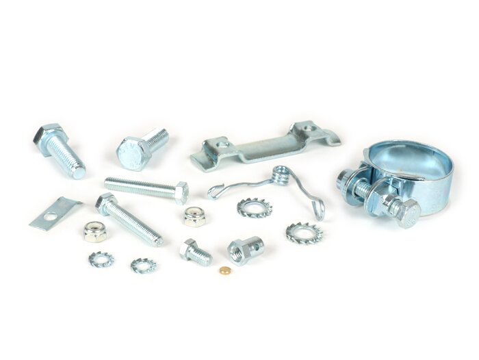 Mounting kit -GRIMECA front axle Ø16mm- fixing of GRIMECA semi-hydraulic master brake cylinder on handlebar tube