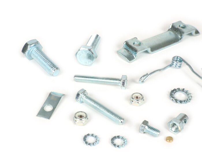 Mounting kit -GRIMECA front axle Ø16mm- fixing of GRIMECA semi-hydraulic master brake cylinder on handlebar tube