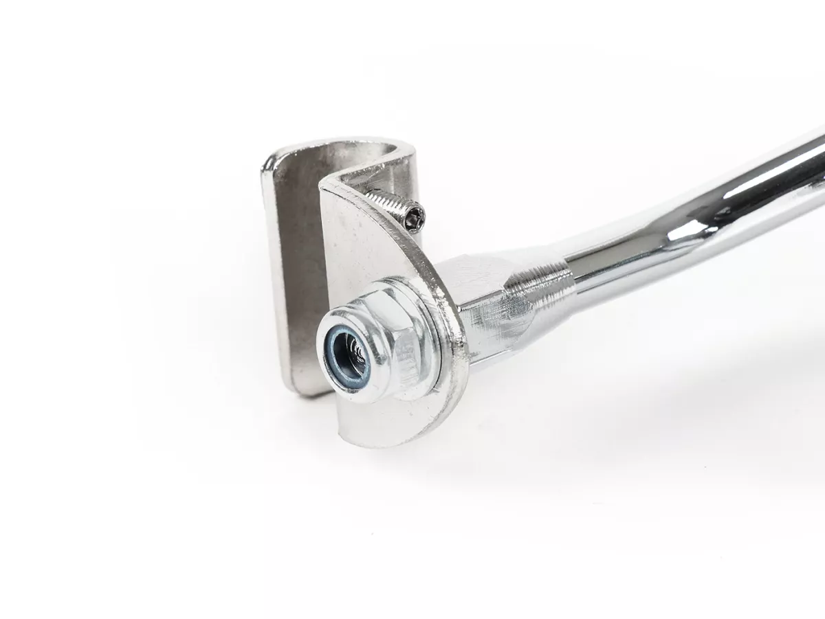 Mirror -FAR clip on- chrome universal - trapezförmig - left