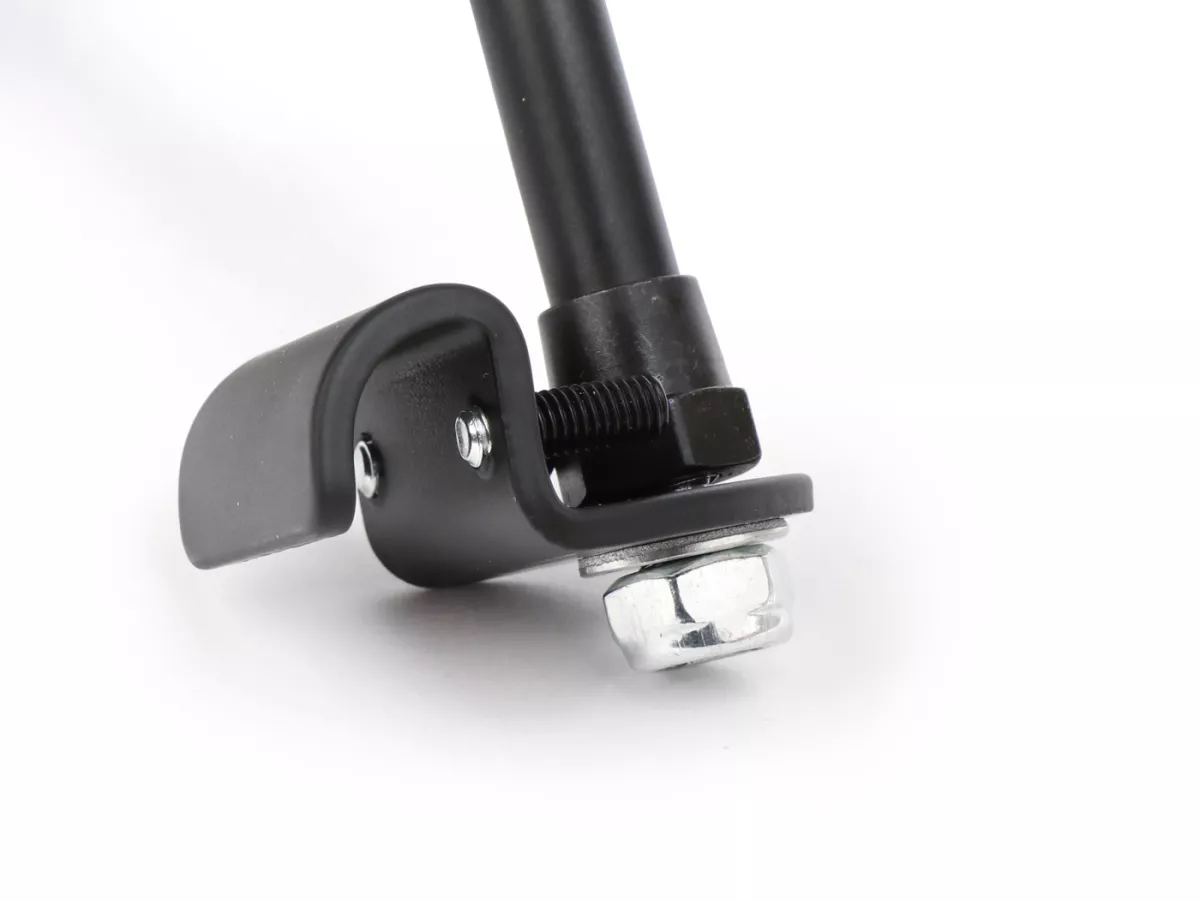 Mirror -FAR clip on- black universal - trapezförmig - left