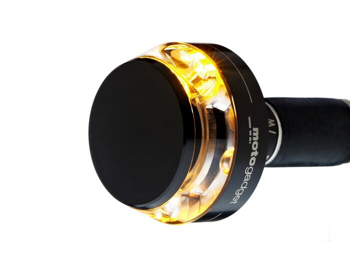 Indicador -MOTOGADGET indicador de manillar - m.blaze disc - negro anodizado - izquierdo