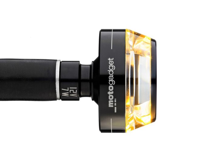 Indicador -MOTOGADGET indicador de manillar - m.blaze disc - negro anodizado - derecho