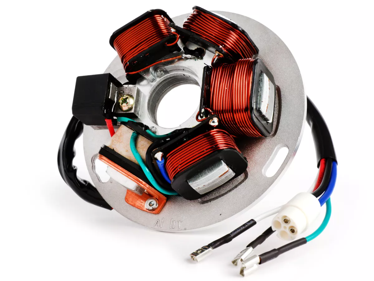 Ignition -AEL stator- Vespa PX EFL (without battery 1984-2011), PX EFL Elestart (with battery 1998-2011), Cosa - 5 wire