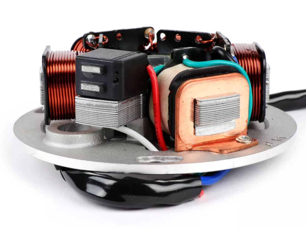 Ignition -AEL stator- Vespa PX EFL (without battery 1984-2011), PX EFL Elestart (with battery 1998-2011), Cosa - 5 wire