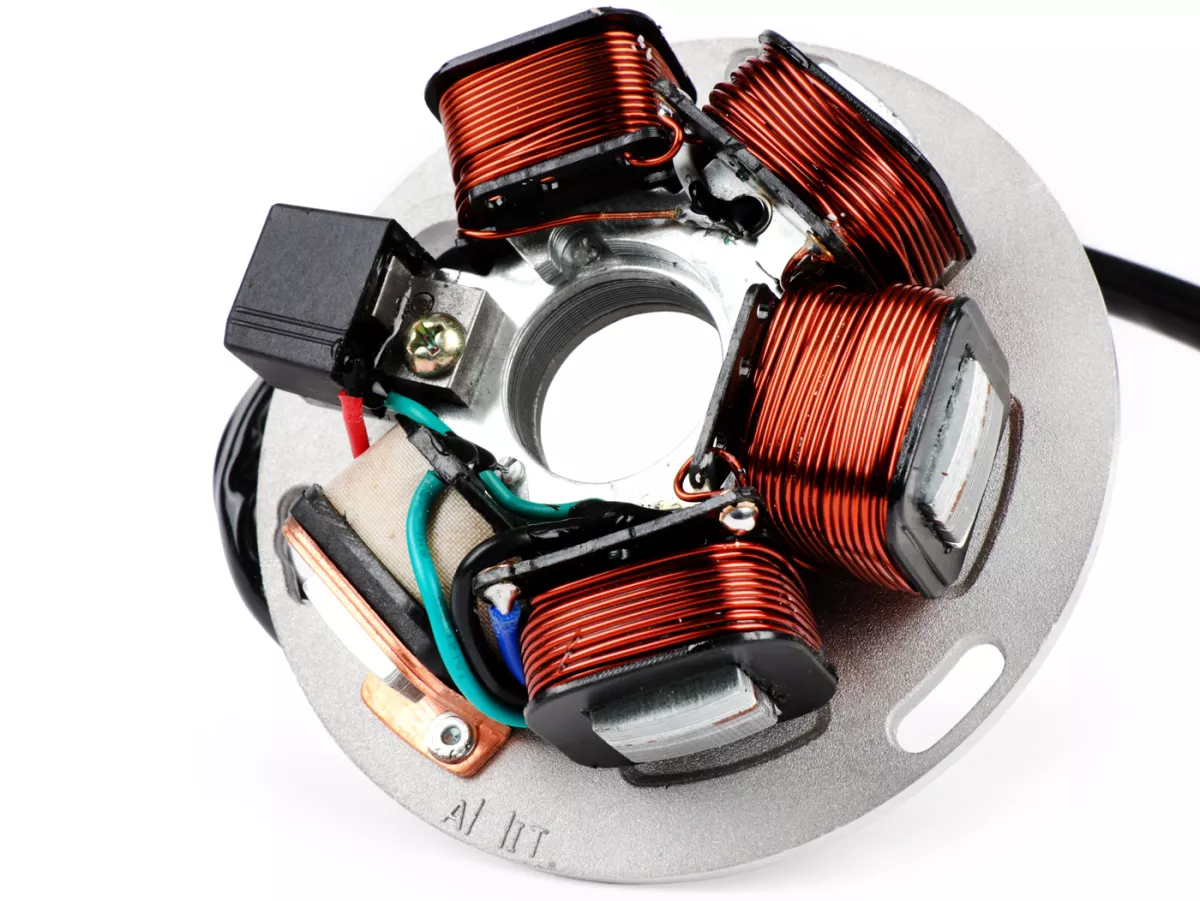 Ignition -AEL stator- Vespa PX EFL (without battery 1984-2011), PX EFL Elestart (with battery 1998-2011), Cosa - 5 wire