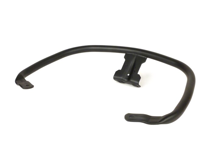 Handgreep zitbank -FA ITALIA, type Primavera, mat zwart- Vespa Primavera 125 (ZAPM81100, ZAPM81101, ZAPMA1100, RP8M82500, RP8M82821, RP8M82100, RP8M82310, ZAPMA1101, ZAPMD1100), Vespa Primavera 150 (ZAPM81200, ZAPMA1200, ZAPM81201, ZAPMA1201, ZAPMD120).