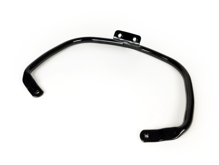 Handgreep zitbank -FA ITALIA, type Primavera, glanzend zwart- Vespa Primavera 125 (ZAPM81100, ZAPM81101, ZAPMA1100, RP8M82500, RP8M82821, RP8M82100, RP8M82310, ZAPMA1101, ZAPMD1100), Vespa Primavera 150 (ZAPM81200, ZAPMA1200, ZAPM81201, ZAPMA1201, ZAPMD11