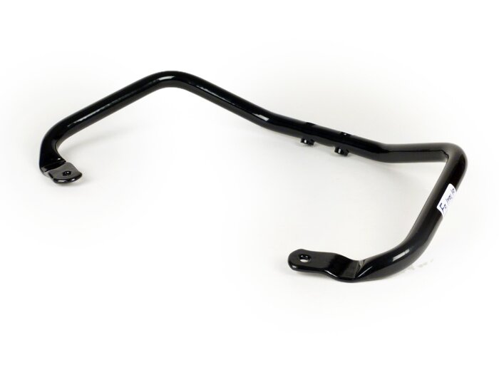 Zitbank handgreep -FA ITALIA, type Sprint- Vespa Primavera 50 (ZAPC531, ZAPC532), Vespa Primavera 125 (ZAPM811), Vespa Primavera 150 (ZAPM812), Vespa Sprint 50 (ZAPC53101, ZAPC53201), Vespa Sprint 125 (RP8M82111, ZAPM813) - zwart glanzend