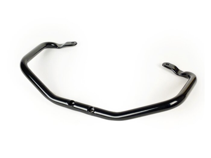 Zitbank handgreep -FA ITALIA, type Sprint- Vespa Primavera 50 (ZAPC531, ZAPC532), Vespa Primavera 125 (ZAPM811), Vespa Primavera 150 (ZAPM812), Vespa Sprint 50 (ZAPC53101, ZAPC53201), Vespa Sprint 125 (RP8M82111, ZAPM813) - zwart glanzend