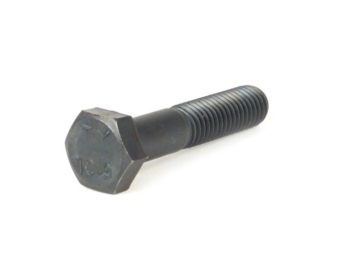 Schraube -OEM QUALITÄT- M8 x 40mm - brüniert (verwendet als Kickstarterschraube Vespa PX, T5 125cc, Cosa, Rally180 (VSD1T), Rally200 (VSE1T), Sprint150 (VLB1T), TS125 (VNL3T), GT125 (VNL2T), GTR125 (VNL2T), Super, GS160 / GS4 (VSB1T), SS180 (VSC1T), GL150