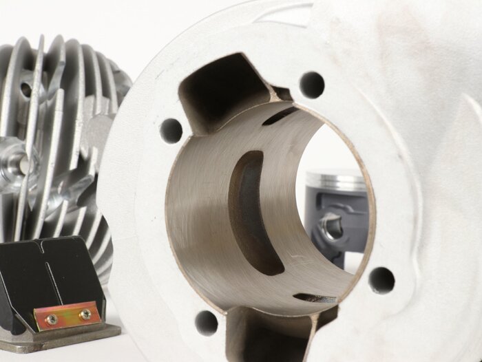 Cylinder kit -QUATTRINI M210, Ø68mm, H=58mm, 210 cc- Lambretta LI 125-150, LIS 125-150, SX 150, DL 125-150, GP 125-150