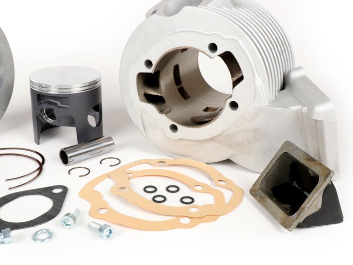 Cylinder kit -QUATTRINI M210, Ø68mm, H=58mm, 210 cc- Lambretta LI 125-150, LIS 125-150, SX 150, DL 125-150, GP 125-150