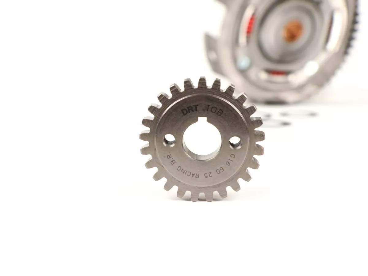 Relación de transmisión primaria -DRT TOB Quattrini M200- Vespa V50, PV125, ET3, PK50, PK80, PK125 - 25-56 = 2.24 (dentado recto)