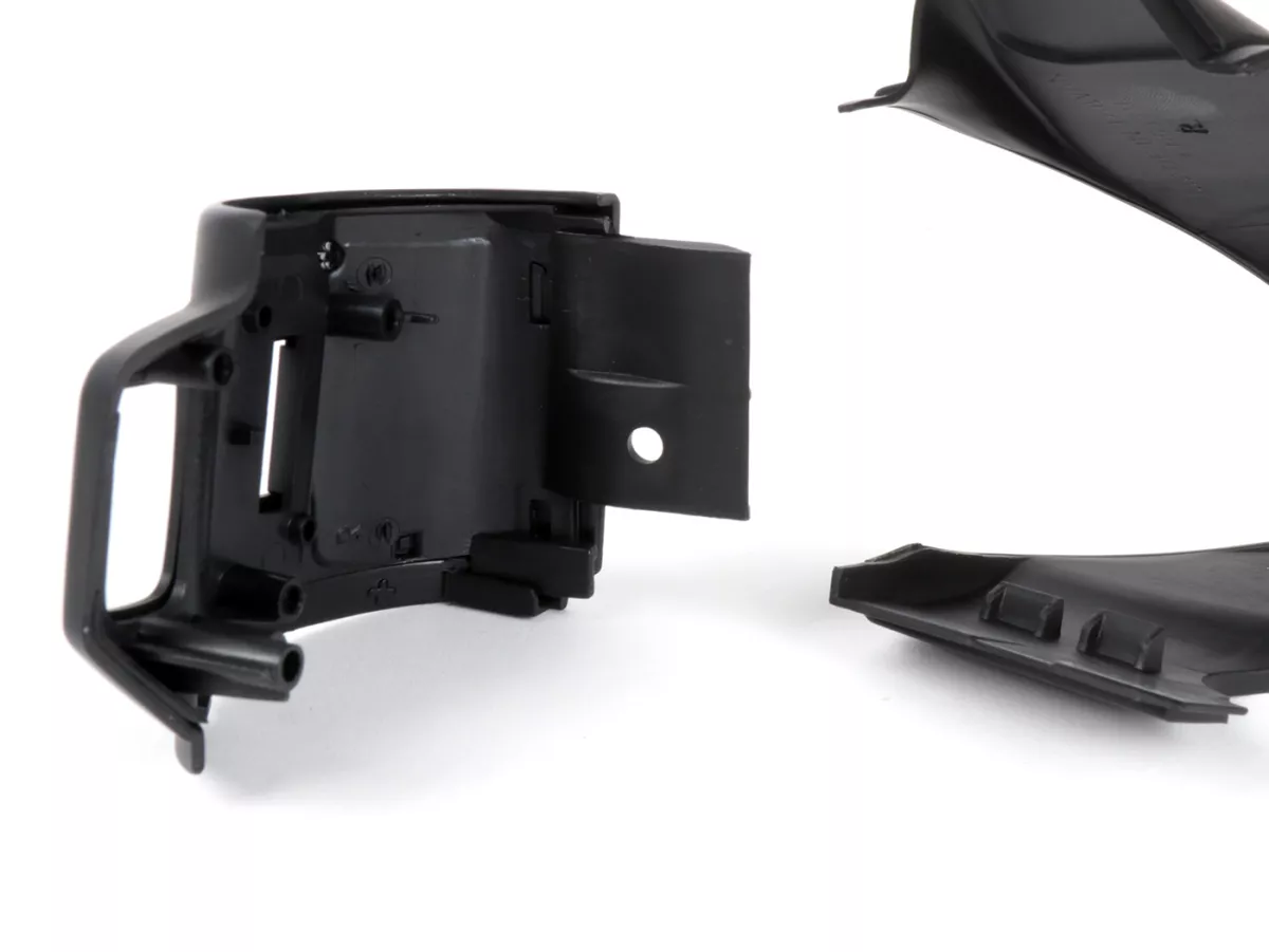 Light switch - indicator switch housing set -POWER 1 (-2014)- Vespa, Primavera50 (ZAPC53), Sprint50 (ZAPC53) - matt black