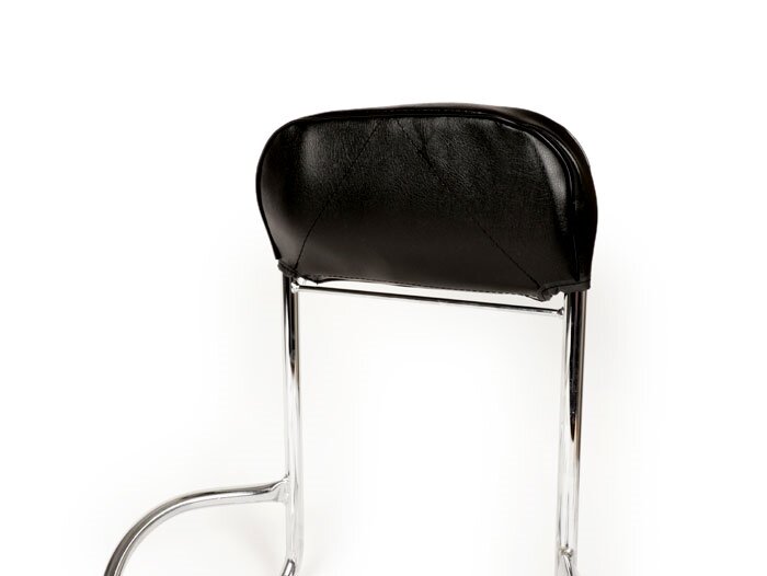 Rugleuning -AMS CUPPINI, h=400mm- Vespa Largeframe -Vespa PX, LML Star125/150 2-T, Stella125/150 2-T - Chroom