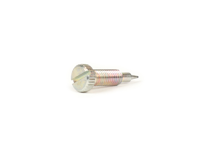 Vite di regolazione della miscela -DELLORTO- SI20-24mm - filettatura M5 x 0,75mm - punta sottile (Ø=0,65mm) - tipo Vespa PX con vite a intaglio