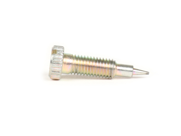 Vite di regolazione della miscela -DELLORTO- SI20-24mm - filettatura M5 x 0,75mm - punta sottile (Ø=0,65mm) - tipo Vespa PX con vite a intaglio