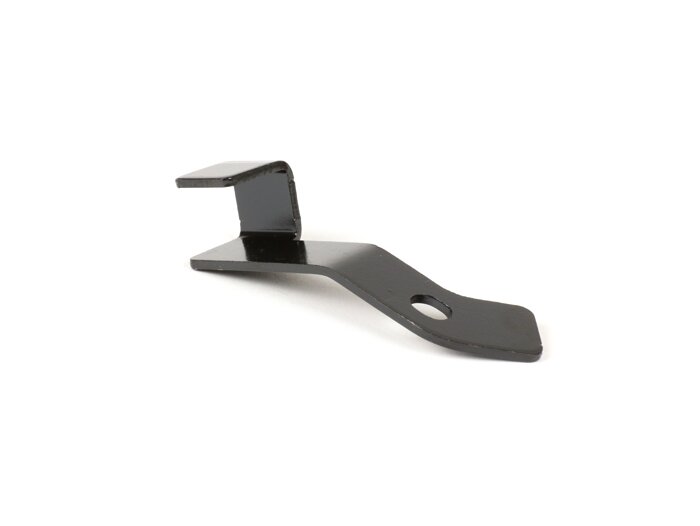 Bracket for gear change cables on engine -PIAGGIO- Vespa PX 80-150, T5 125cc- steel, rigid form, black powder coated