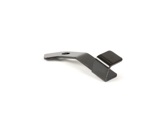 Bracket for gear change cables on engine -PIAGGIO- Vespa PX 80-150, T5 125cc- steel, rigid form, black powder coated