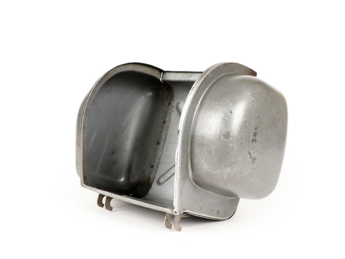 Glove box -PREMIUM SPARES- Lambretta LI, LIS, SX, TV (series 2-3) - metal