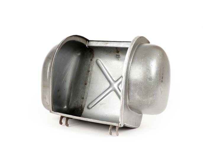 Glove box -PREMIUM SPARES- Lambretta LI, LIS, SX, TV (series 2-3) - metal