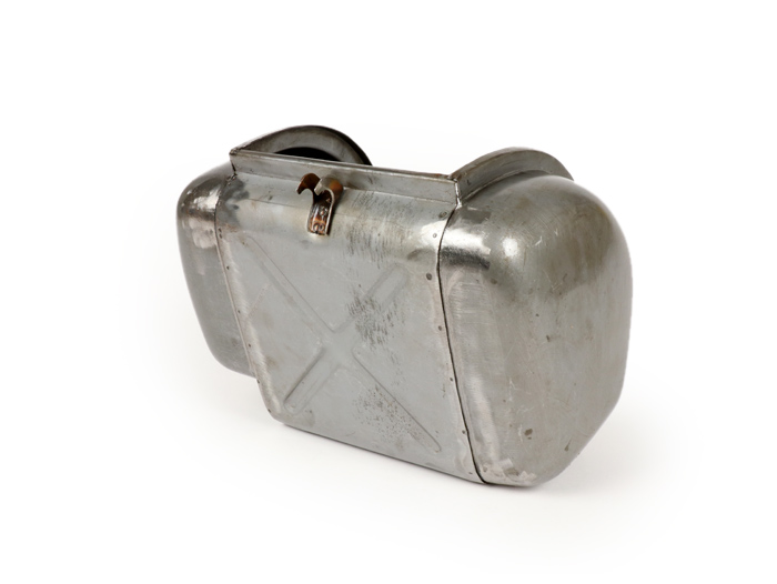 Glove box -PREMIUM SPARES- Lambretta LI, LIS, SX, TV (series 2-3) - metal