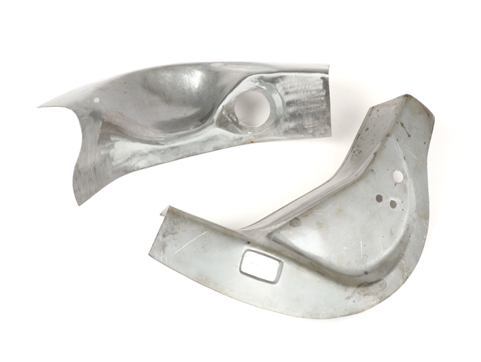 Juego de placas de reparación interior bastidor, trasero -PREMIUM- Vespa V50, PV125, ET3 - izquierda y derecha