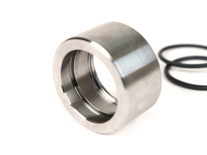 Flanc d'échappement -MR PARTS & STYLE- Vespa PX80, PX125, PX150, TS, Sprint, Sprint Veloce, GT, GTR, Super, GL, VNA, VNB, VBA, VBB - pour être souder, avec joint torique