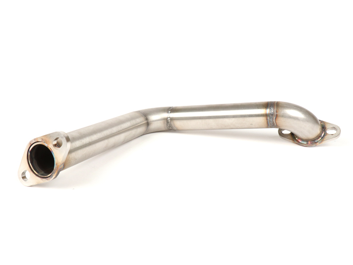 Collettore di scarico -MR PARTS & STYLE Vespa Banana, Ø30mm- PK125 - Collettore Big Bore adatto per scarico a banana Piaggio, Faco e Sito - acciaio inox