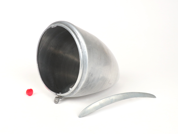 Headlight housing -MAURO PASCOLI Ø105mm- Vespa Wideframe, VM2, VN